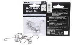 Picture of BKK Round Elite-Classic Bait Keeper 3/0 15gr, 3pcs Jigheads