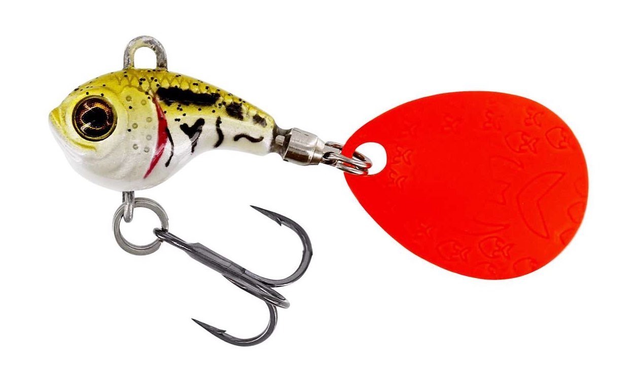 Picture of Westin DropBite Tungsten Spin Tail Jig  2cm 13g Pearl Stickleback
