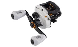 Picture of Abu Garcia MAX PRO Low Profile, left, 7.1:1 Baitcasting Reel