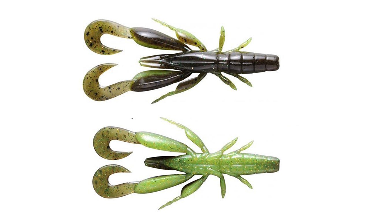 Picture of Illex Chunk Craw 3,5" - 6 pack, Green Pump. Chart
