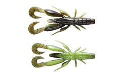 Picture of Illex Chunk Craw 3,5" - 6 pack, Green Pump. Chart