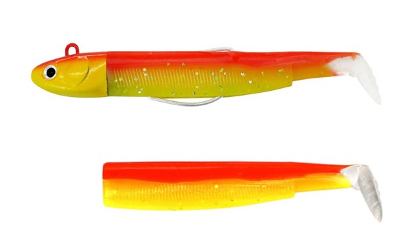 Picture of Fiiish Black Minnow Combos 9cm (2 bodies 1 head) Mango Juice UV 20gr (X Deep)
