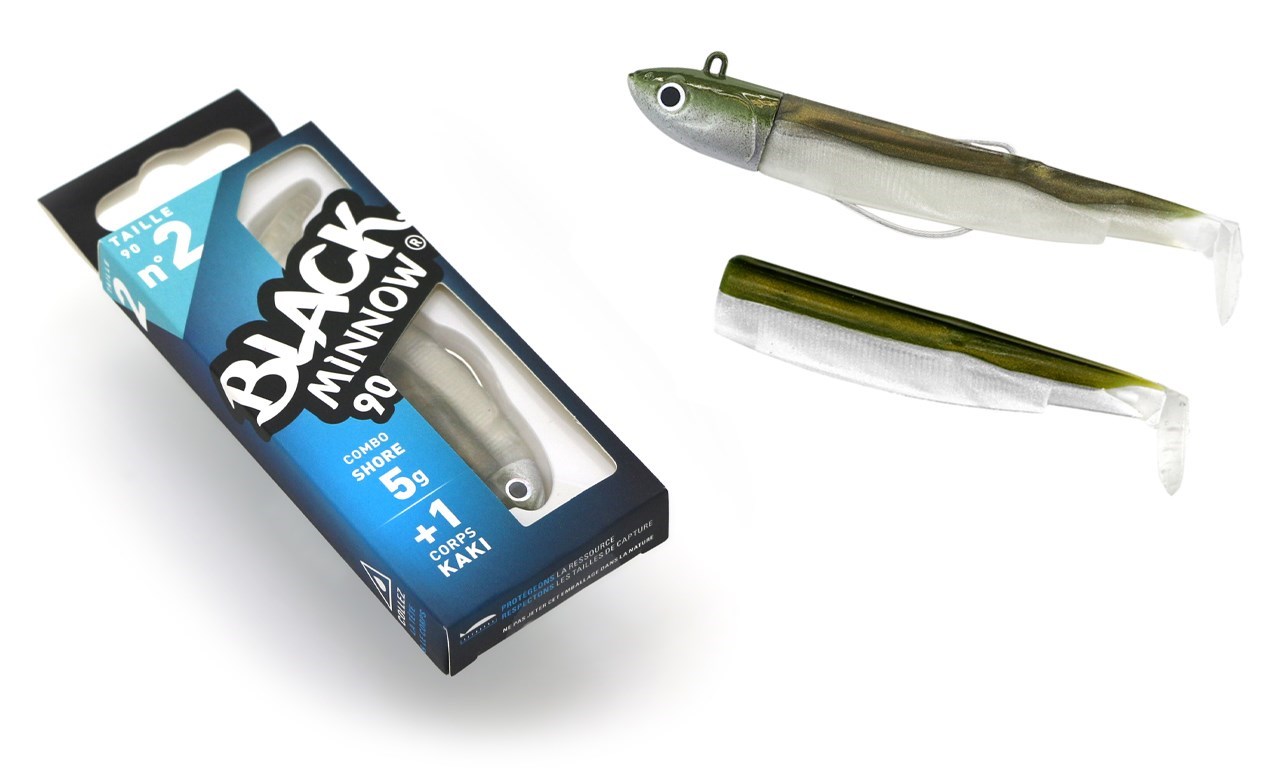 Fiiish Black Minnow 90 No2 Offshore Combo (10gm) - Veals Mail Order