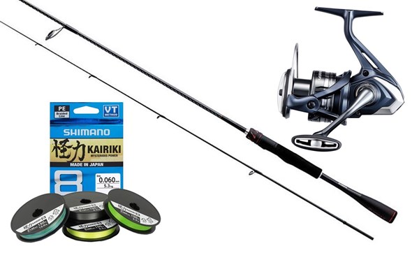 Picture of Shimano fishingset - Seen in PERCH PRO 9