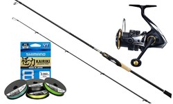 Picture of Shimano Sustain fishingset - Seen in PERCH PRO 9
