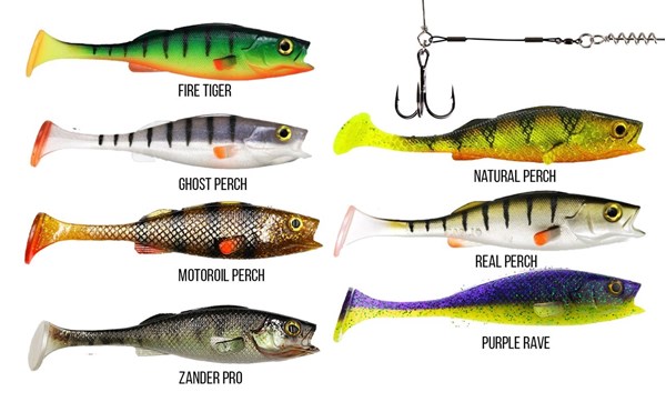 Bild på  #LMAB Köfi Perch 18cm med riggar
