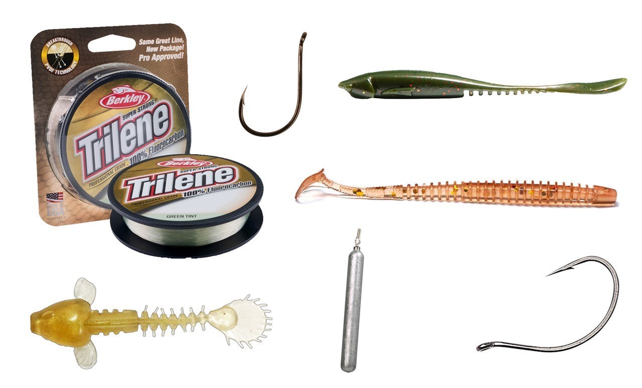 Drop Shot Perch Fishing kit (Tie It Yourself)