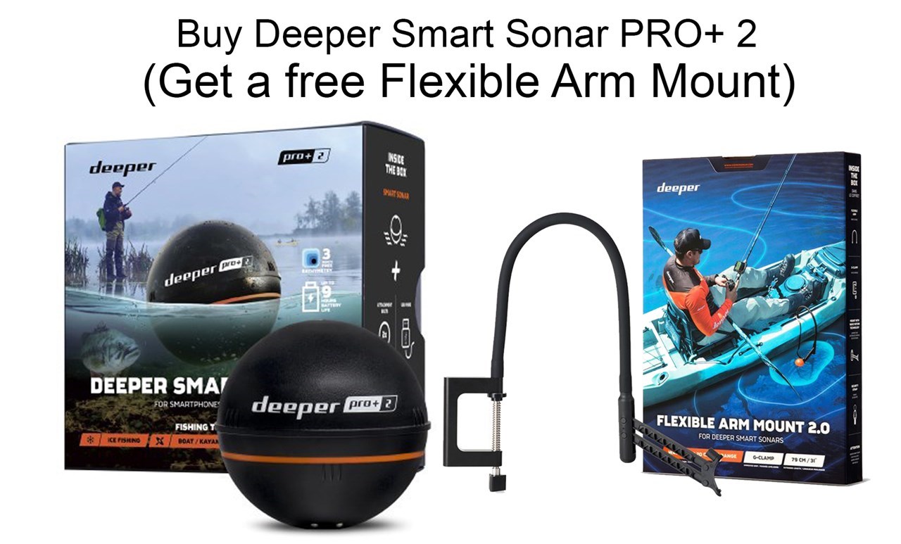 Deeper Smart Sonars - Perfect for any Fishing Types