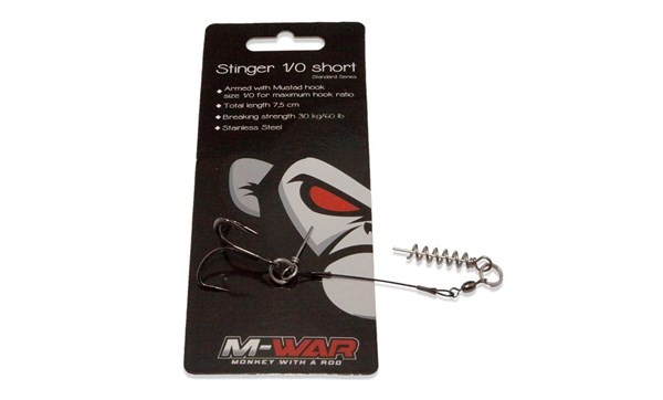 Owner Treble Hook Red (ST-36RD) - Kanalgratis