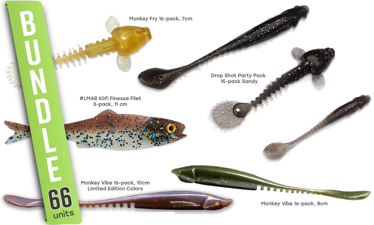 Our favorite drop shot lures!