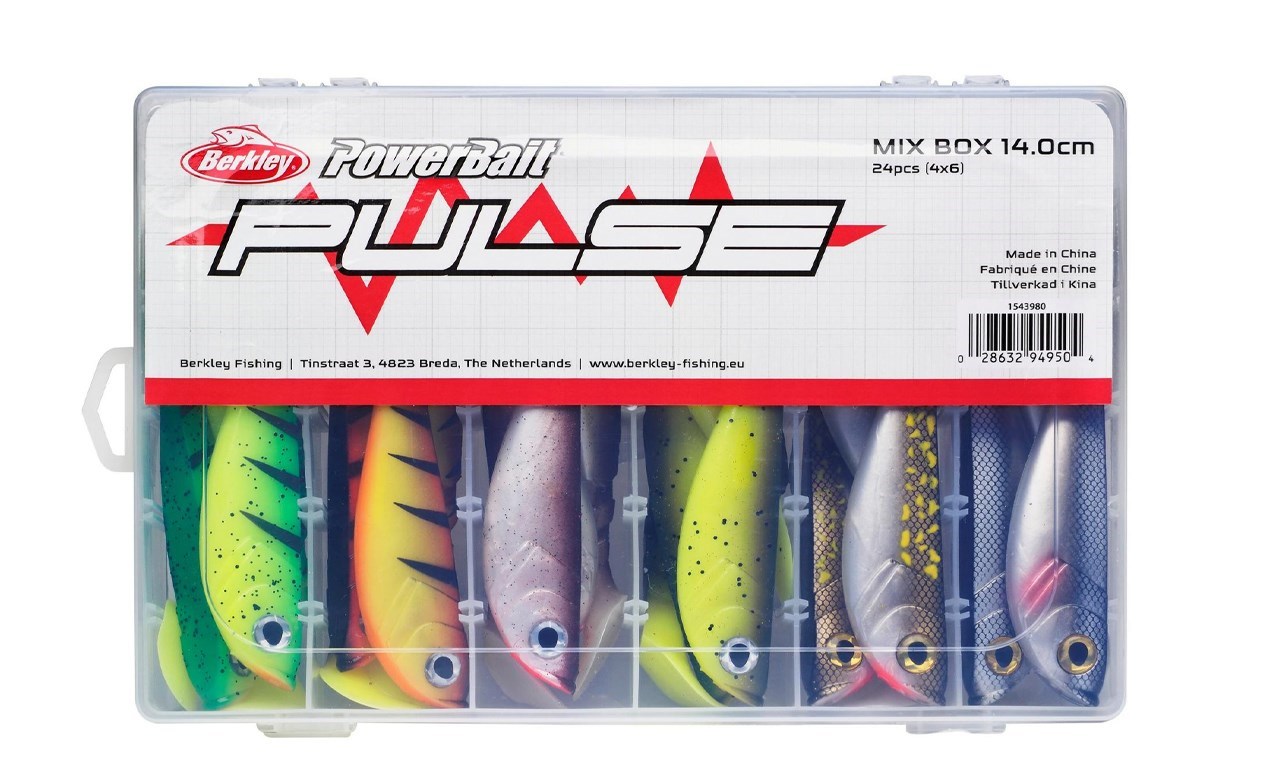 Picture of Berkley Pulse Shad MixBox 14cm 24pcs