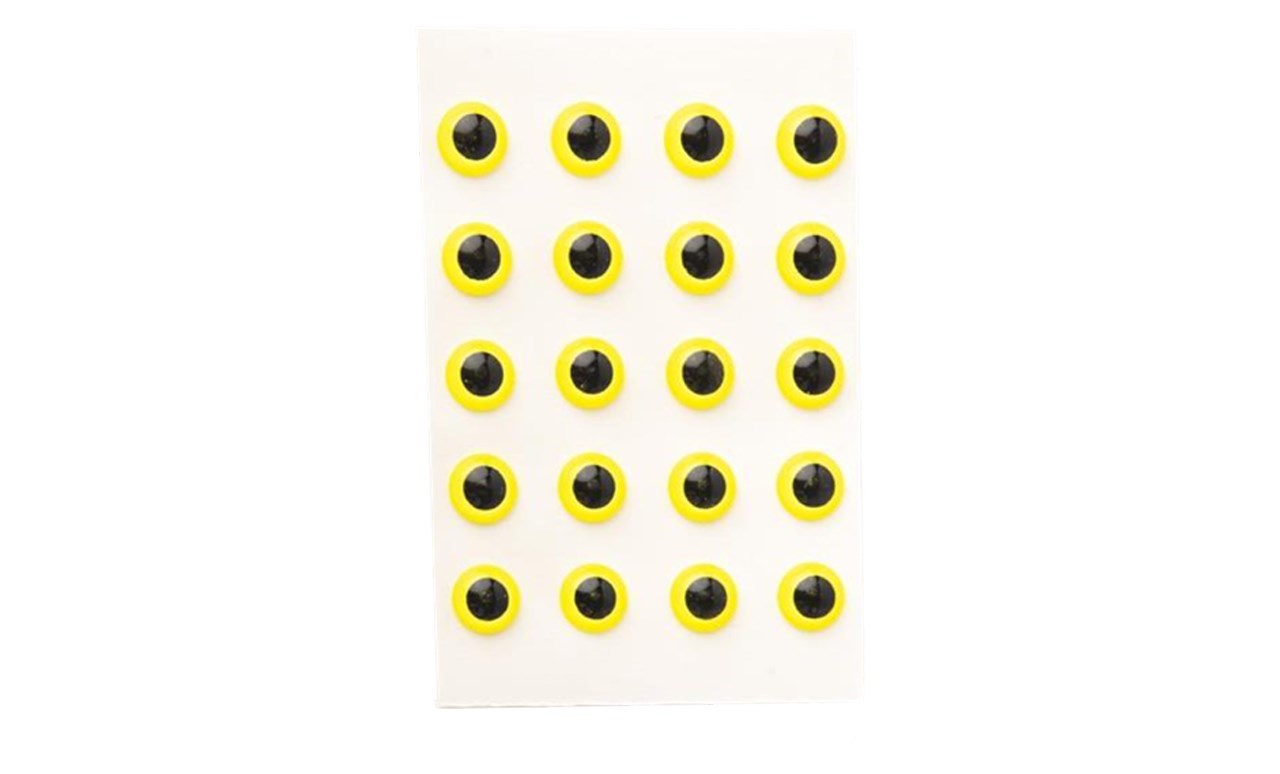 Picture of Epoxy Eyes Fluo Yellow 4,8mm