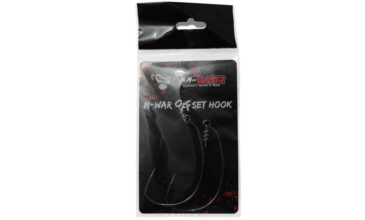 Picture of M-WAR Offset Hook 10/0 2-pack