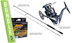 Picture of Fishingset Perch Spinning Shimano 5-15gr