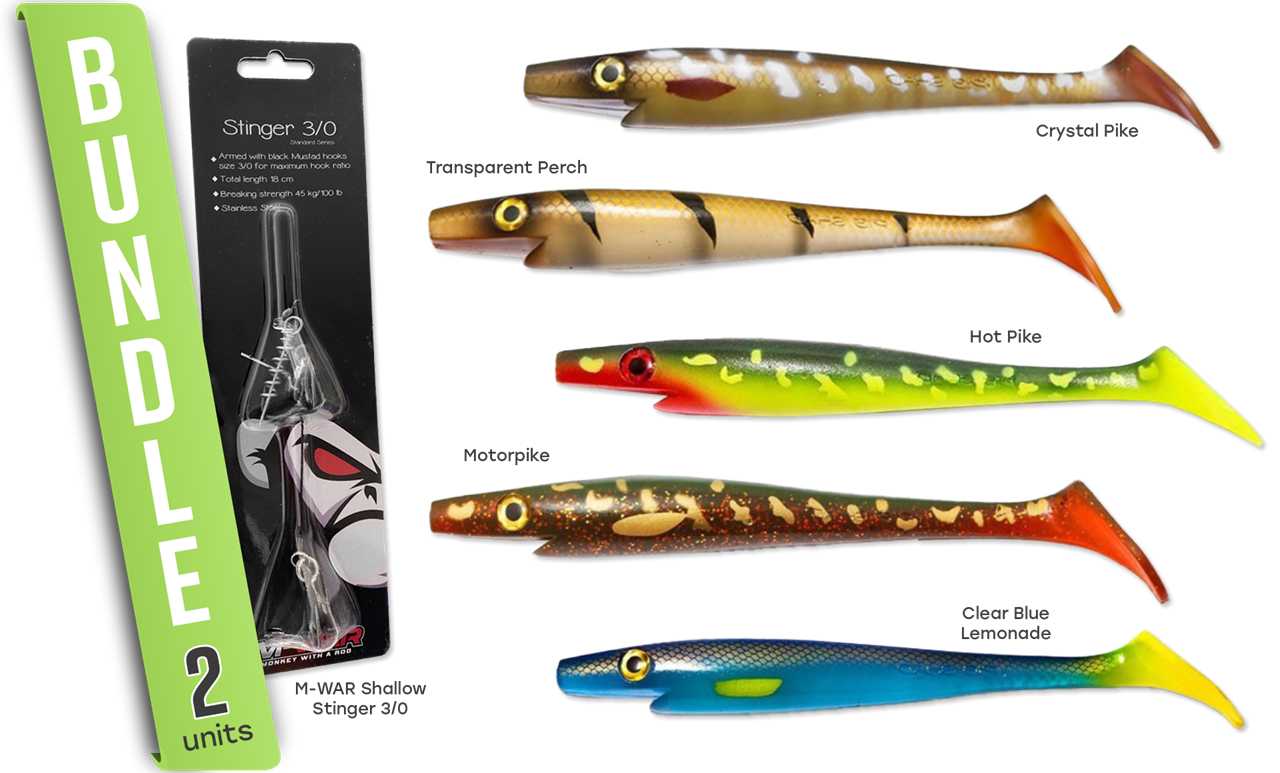 Picture of The PIG SHAD 23cm BUNDLE (Custom Colors)