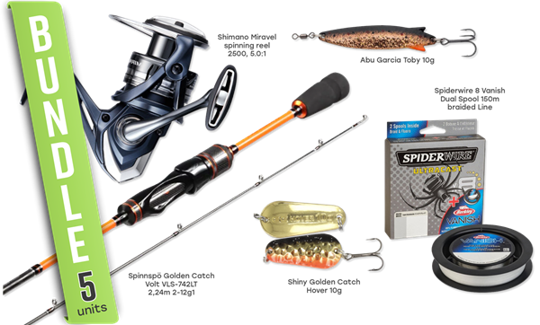 Picture of Fishingset Rainbow Trout 2-12gr