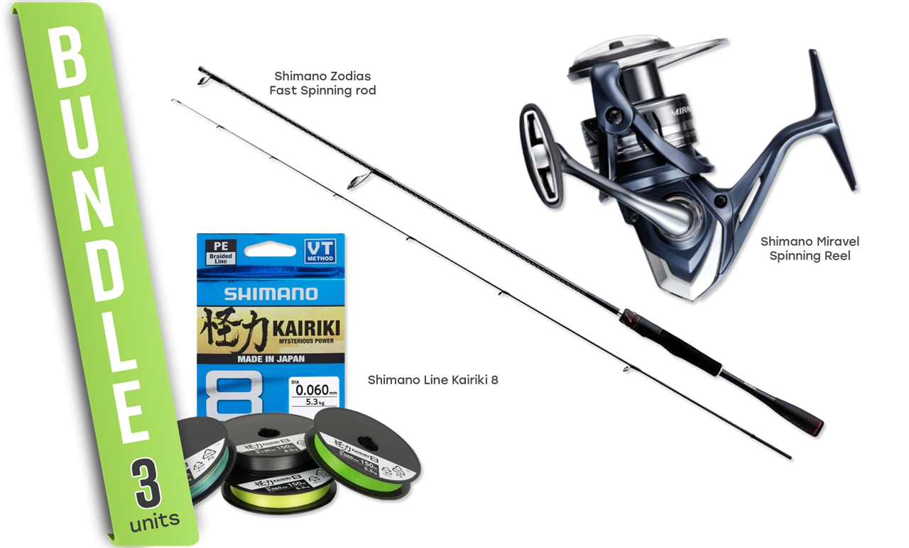 Picture of Shimano fishingset - Seen in PERCH PRO 9