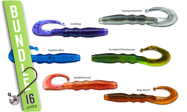 Bild på Monkey Grub 6,5cm med Jiggskallar