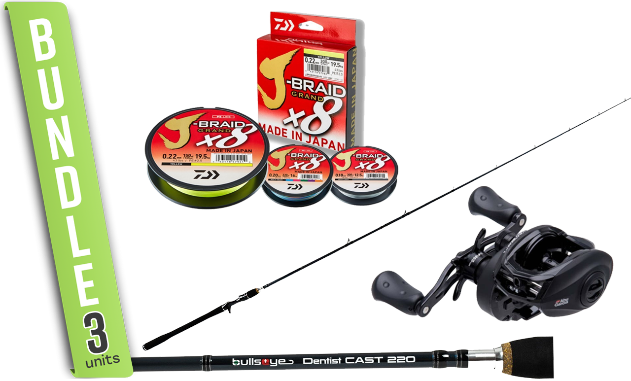 Picture of Fishingset Bullseye Pike Baitcasting 45-120gr