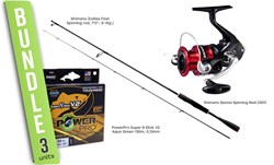 Picture of Fiskeset Abborre Haspel Shimano 5-15gr
