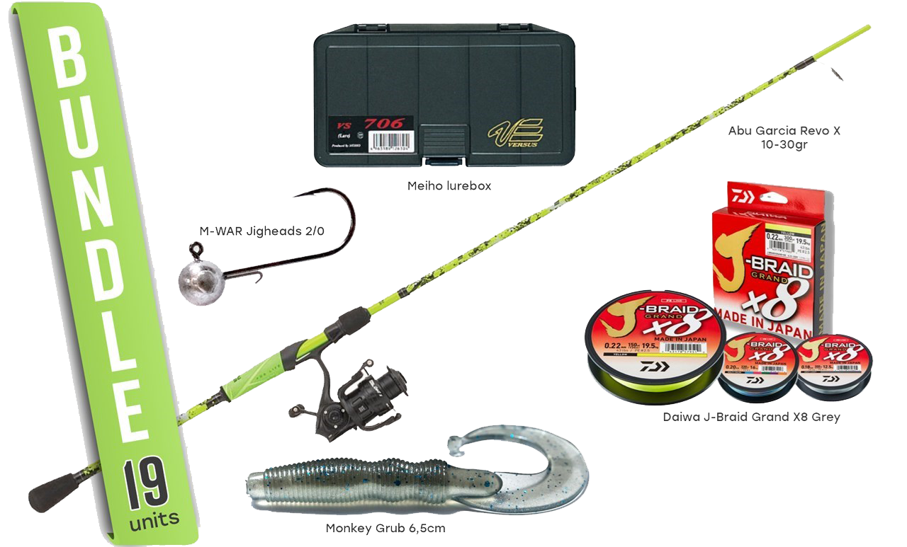 Picture of Fiskeset Abborre Haspel 10-30gr (Amazon Challenge)