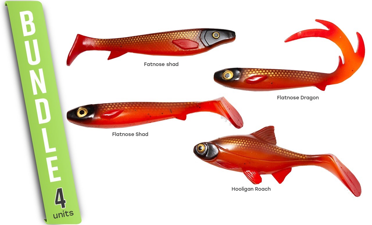 Picture of Orange Red Gädd Bundle 
