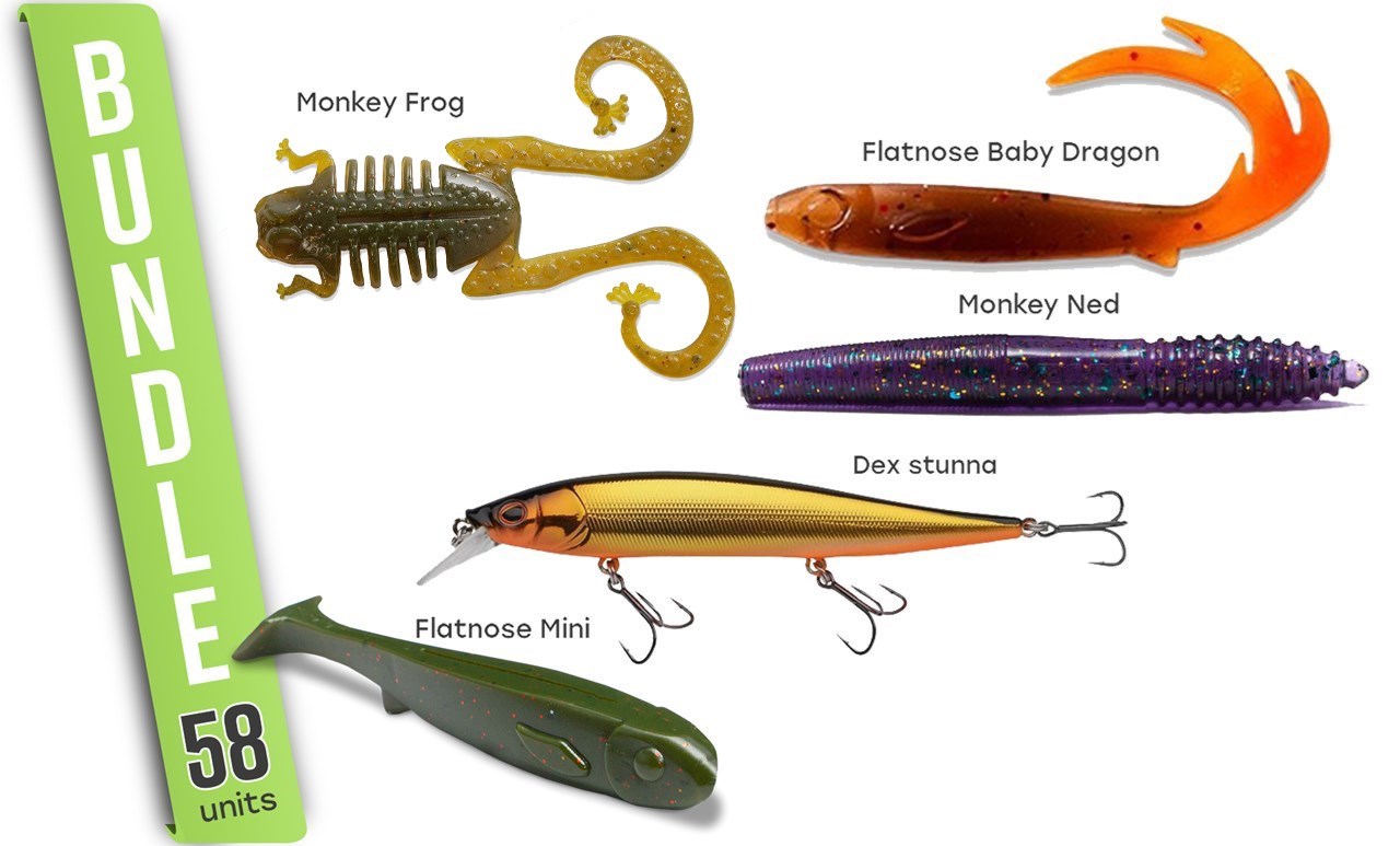 Picture of Edvins favorite perch lures for cold water