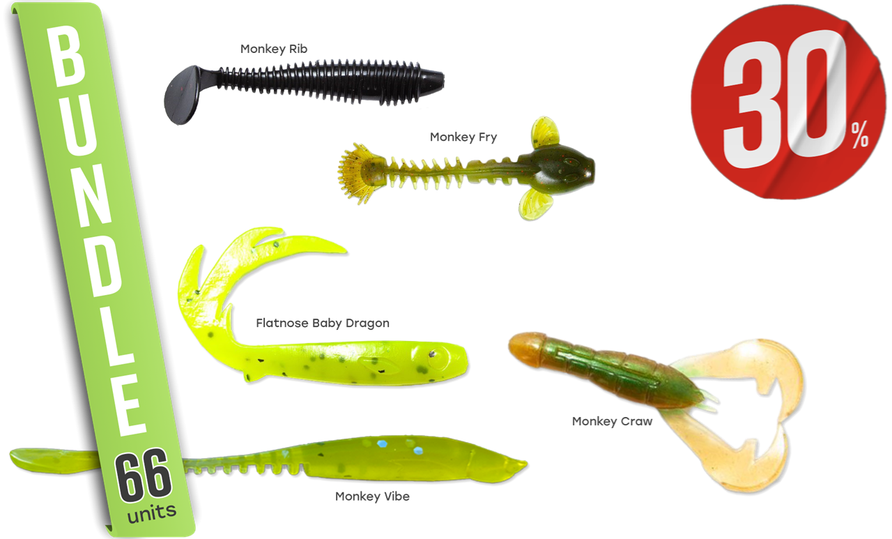 Picture of Mega Bundle Abborre - 60 Beten