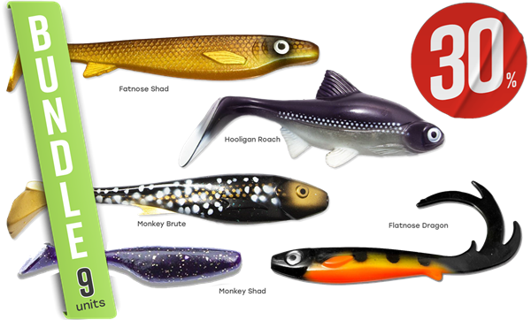 Picture of Mega Bundle Pike - 9 Lures