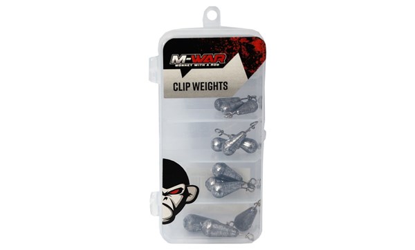 Bild på M-WAR Clip Weight Box Combo blysänken 15pcs