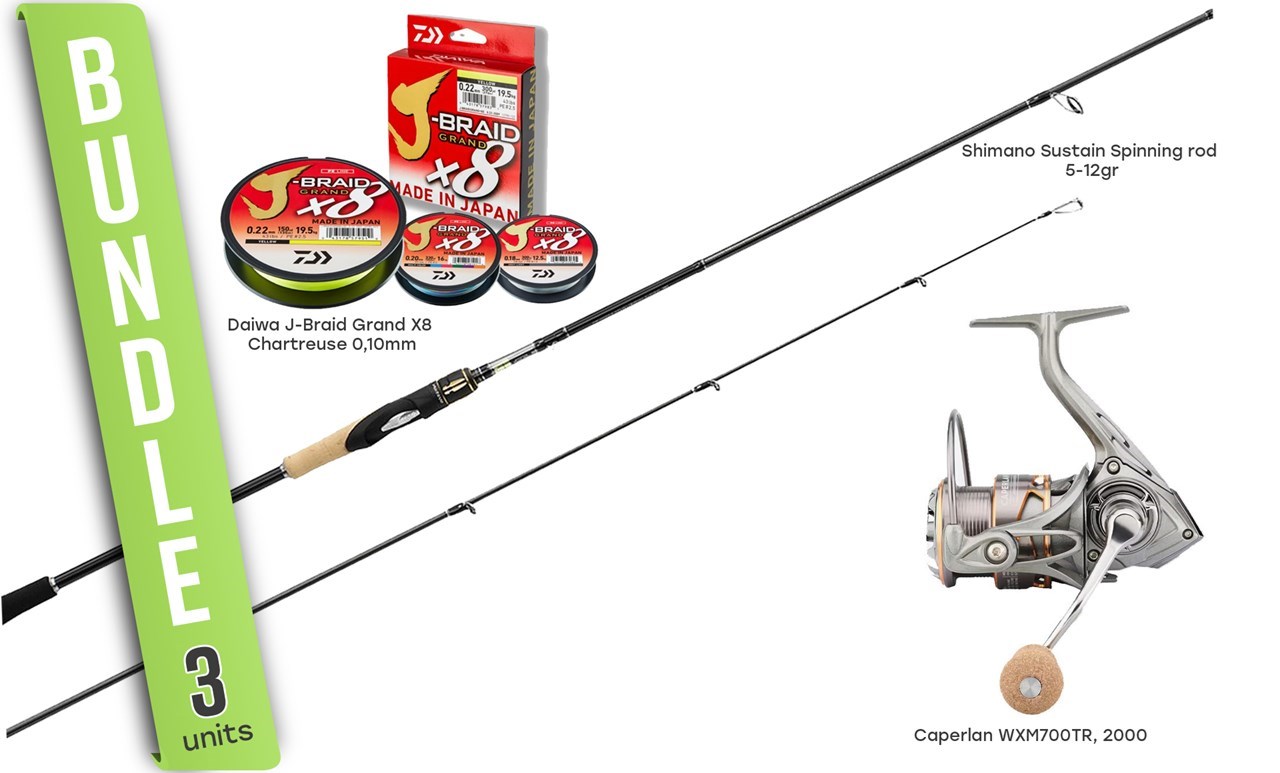 Picture of Fiskeset Finesse Abborre Haspel 5-12gr