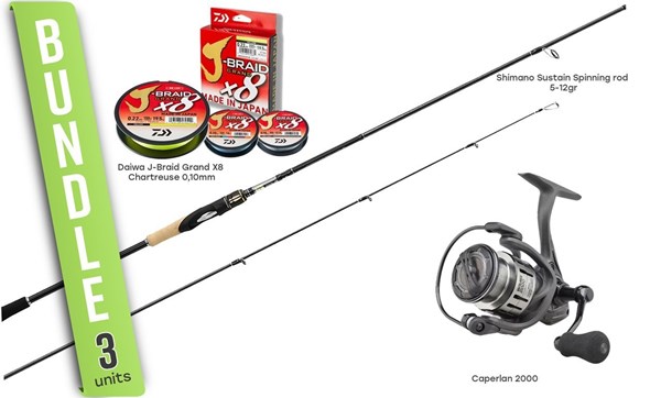 Picture of Fishingset Finesse Perch Spinning 5-12gr