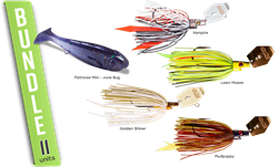 Picture of Flatnose Mini med Pig Hula Chatterbait