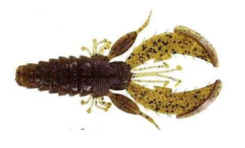 Picture of Westin CreCraw Creaturebait 8,5cm 5-pack Green Pumpkin Purple