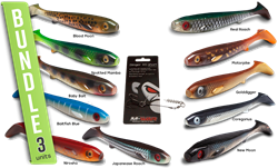 Picture of Flatnose Shad Jr 15cm med Riggar