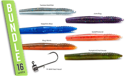 Picture of Monkey Ned 9cm med jigghuvud