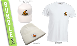 Picture of Team Galant T-shirt, Keps och Mössa Vit