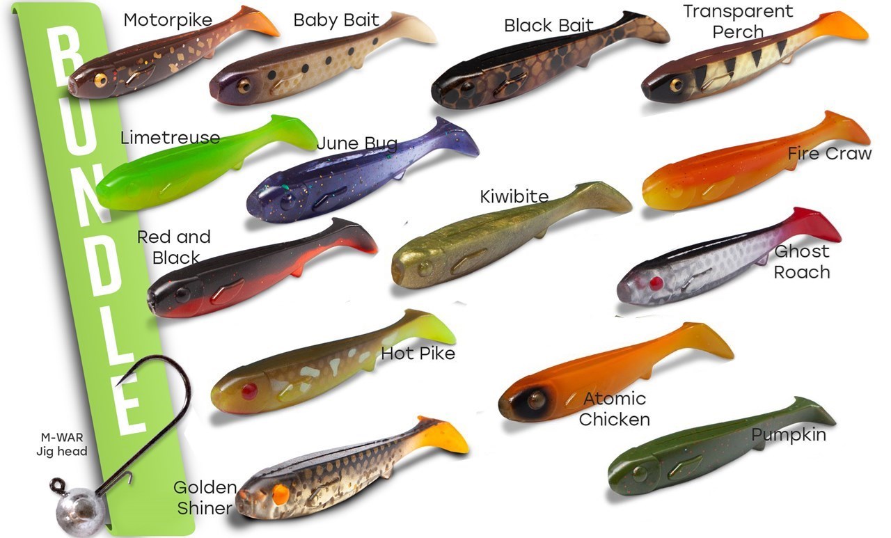 Picture of Flatnose Mini 9cm with Jig Heads