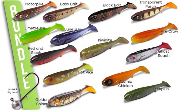 Picture of Flatnose Mini 9cm with Jig Heads