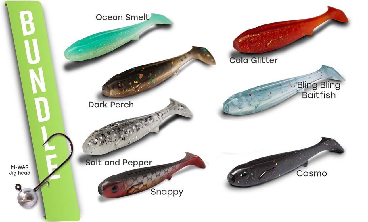 Picture of Flatnose Mini 9cm with Jig Heads