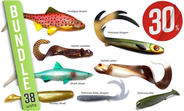 Picture of Mega Bundle Mix LAST CHANCE - 39 Lures