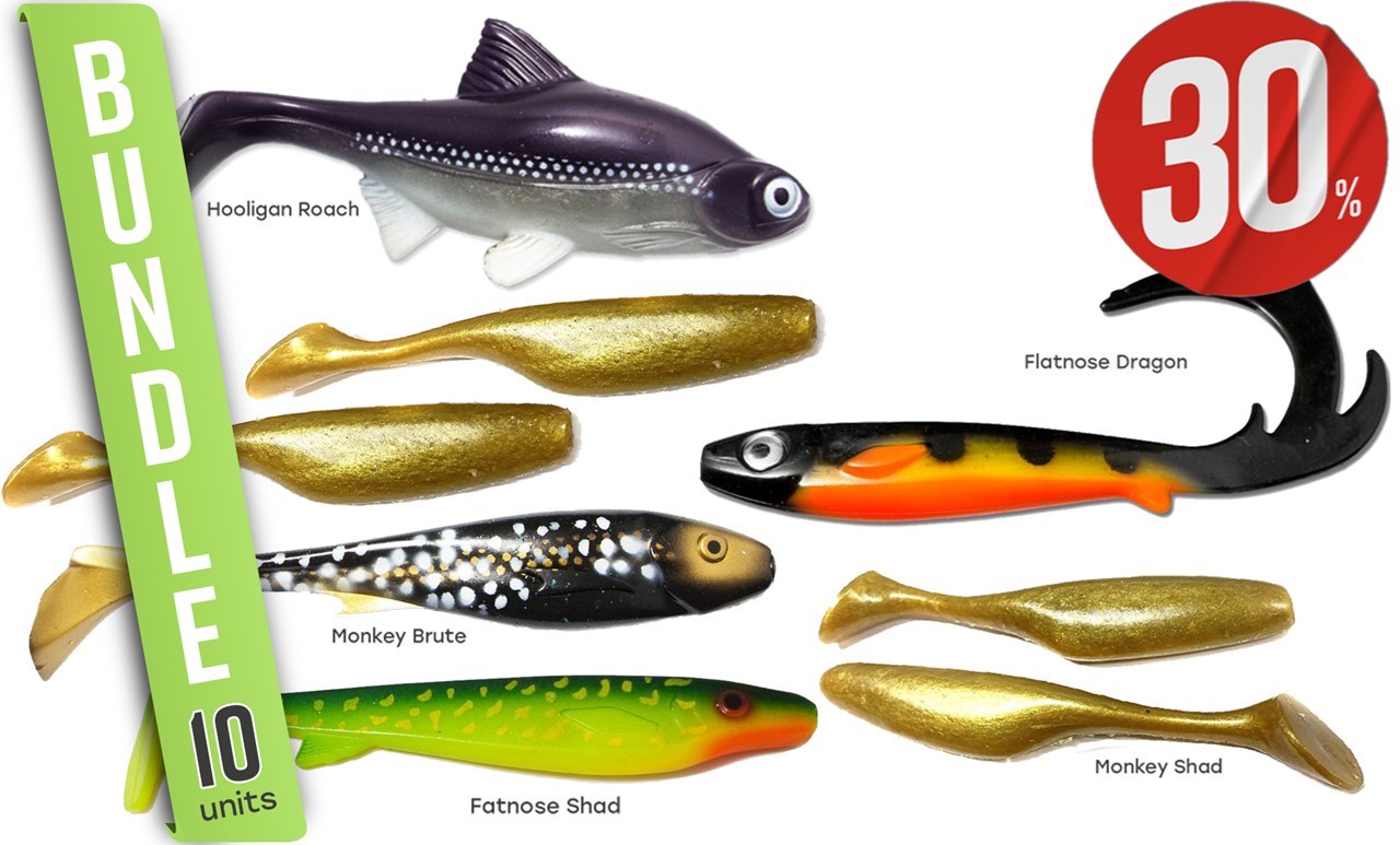 Picture of Mega Bundle Pike - 10 Lures