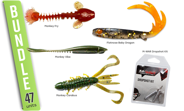 Picture of Our favorite drop shot lures