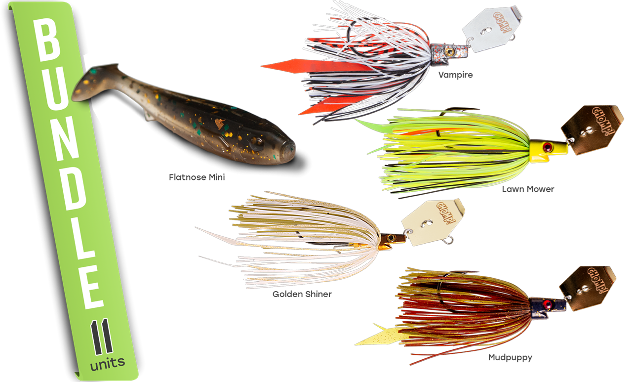 Picture of Flatnose Mini with Pig Hula Chatterbait