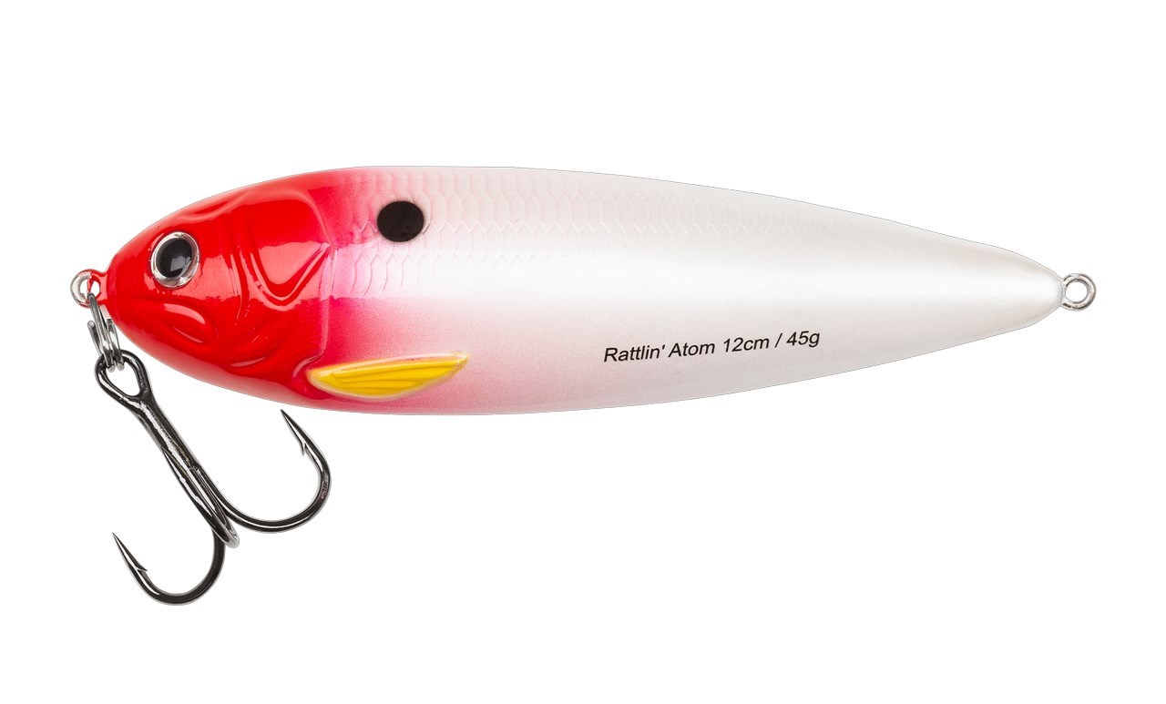Picture of Abu Garcia Beast Rattlin Atom 12cm, 45g - Red Head