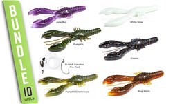 Picture of Monkey Baby Lobster 10cm med M-WAR Carolina Rig färdigknuten