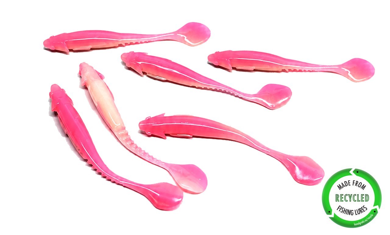 Picture of Monkey Vibe 10cm - Pink White (Bulk Recycle)