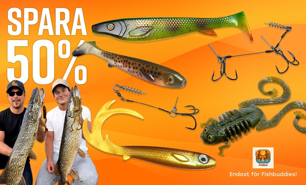 Picture of Exklusiv Fishbud Deal - 50% på favvo M-WAR jiggar