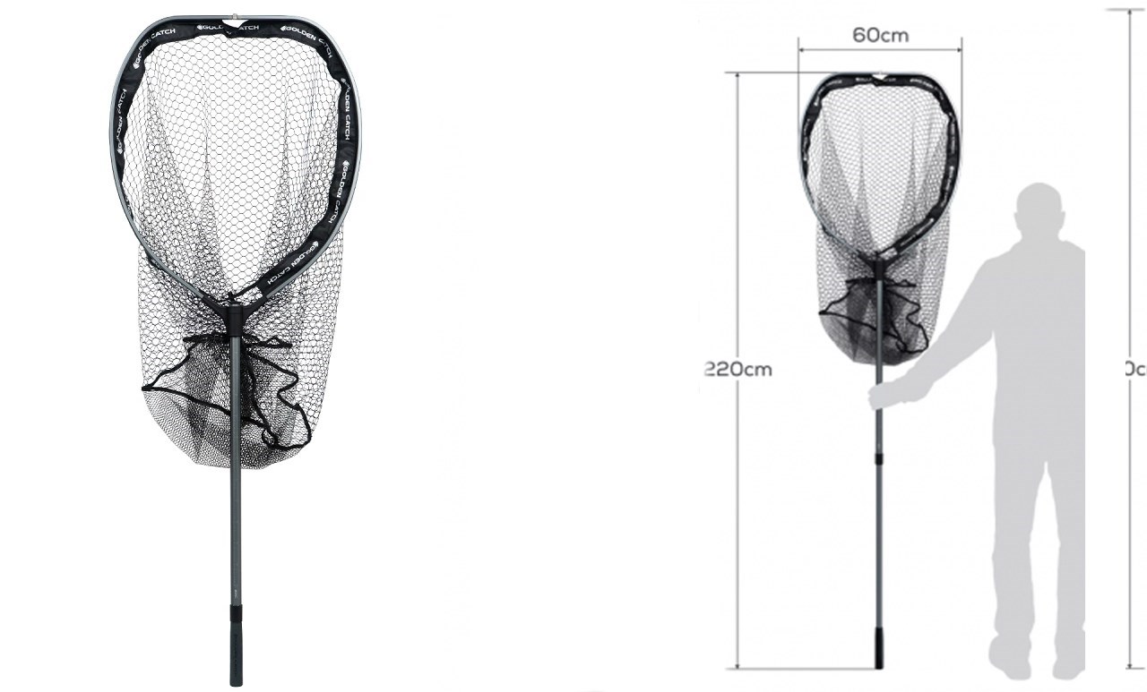 Picture of Golden Catch Landing Net Grabber Monster L