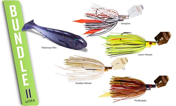 Picture of Flatnose Mini with Pig Hula Chatterbait